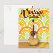 Vintag Guitar Co. Postkarte (Vorne/Hinten)