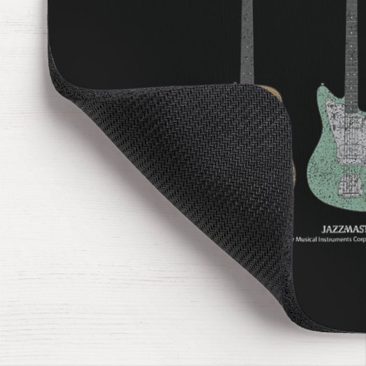 Vintag Guitar Lineup Mousepad (Ecke)