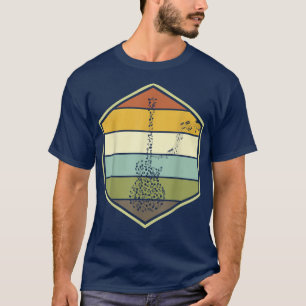 Vintag Guitar Player Gitarrist Gitarre Musiknoten T-Shirt