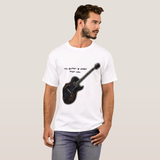 Vintag Guitar T - Shirt (Vorne ganz)