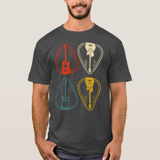 Vintag Guitars Acoustic Bass Gitarrist Gift T-Shirt