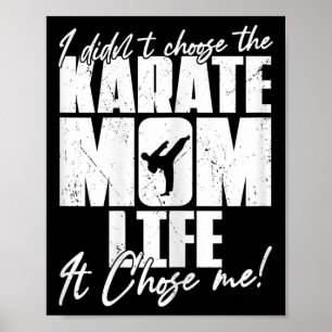 Vintag habe ich nicht die Karate-Mama Leben Es Cho Poster