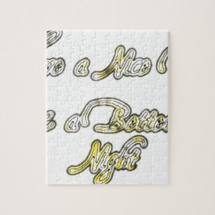 Vintag haben einen schönen Tag und eine bessere Na Puzzle