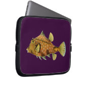 Vintag Haeckel Fish Laptopschutzhülle (Vorne Rechts)
