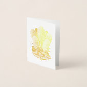 Vintag Haeckel Folienkarte (Vorderseite)