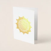 Vintag Haeckel Folienkarte (Vorderseite)