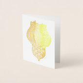 Vintag Haeckel Folienkarte (Vorderseite)
