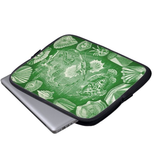 Vintag Haeckel Laptopschutzhülle (Vorne Knopf)