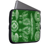 Vintag Haeckel Laptopschutzhülle (Vorne Rechts)