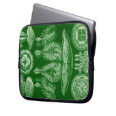 Vintag Haeckel Laptopschutzhülle (Vorderseite Links)