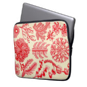 Vintag Haeckel Laptopschutzhülle (Vorderseite Links)