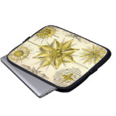 Vintag Haeckel Laptopschutzhülle (Vorne Knopf)