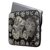 Vintag Haeckel Laptopschutzhülle (Vorderseite Links)