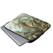 Vintag Haeckel Palm Laptopschutzhülle (Vorne Knopf)