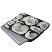 Vintag Haeckel Seashells Laptopschutzhülle (Vorne Knopf)