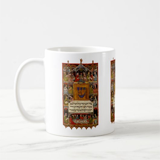 Vintag Haggadah Kaffeetasse (Links)