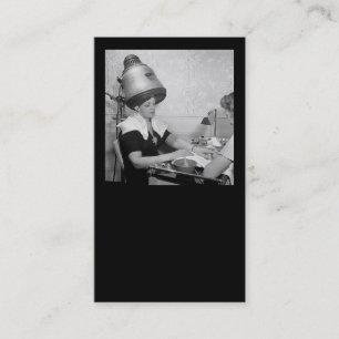 Vintag Hair Stylist Salon Wellness-Center Maniküre Visitenkarte