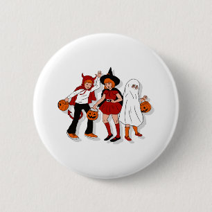 Vintag Halloween Button
