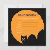 Vintag Halloween Einladung (Vorderseite)