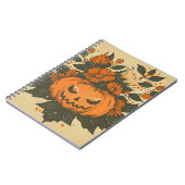 Vintag/Halloween/Fall/Kürbis Notizblock (Linke Seite)