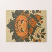 Vintag/Halloween/Fall/Kürbis Puzzle (Horizontal)