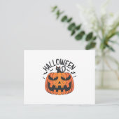Vintag Halloween Feiertagspostkarte (Stehend Vorderseite)