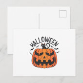 Vintag Halloween Feiertagspostkarte (Vorne/Hinten)