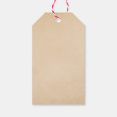 Vintag Halloween Geschenkanhänger (Rückseite)