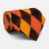 Vintag Halloween Harlequin Krawatte (Gerollt)