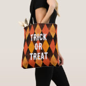 Vintag Halloween Harlequin Tasche (Von Nahem)