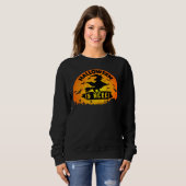 VINTAG HALLOWEEN IST HIER SWEATSHIRT (Vorne ganz)