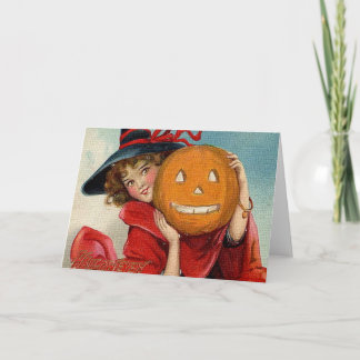 Vintag Halloween Karte