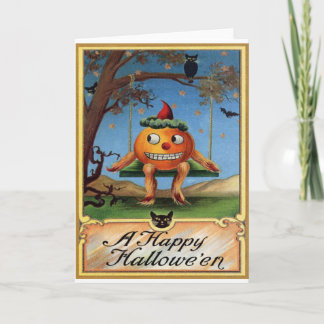 Vintag Halloween Karte