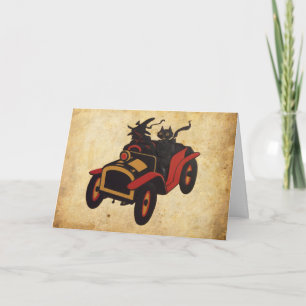 Vintag Halloween Karte