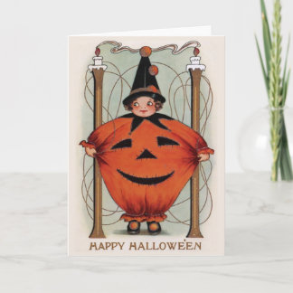 Vintag Halloween Karte