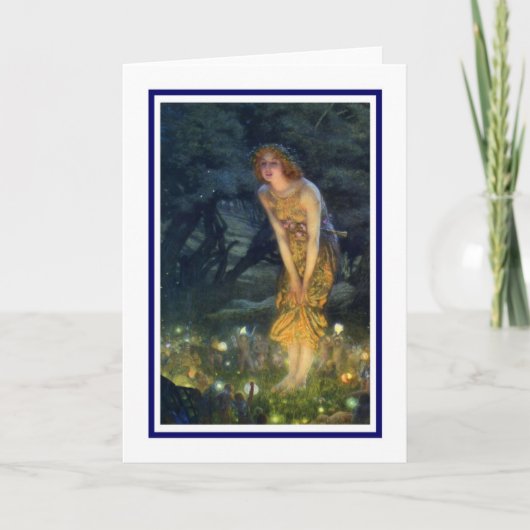 Vintag Halloween Karte (Vorderseite)