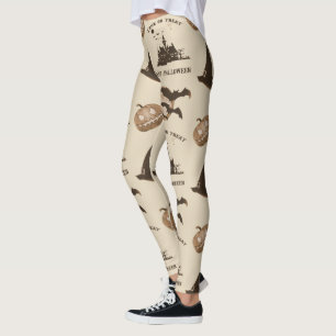 Vintag Halloween Leggings