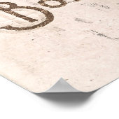 Vintag Hallowe'en Pleasures Poster (Ecke)