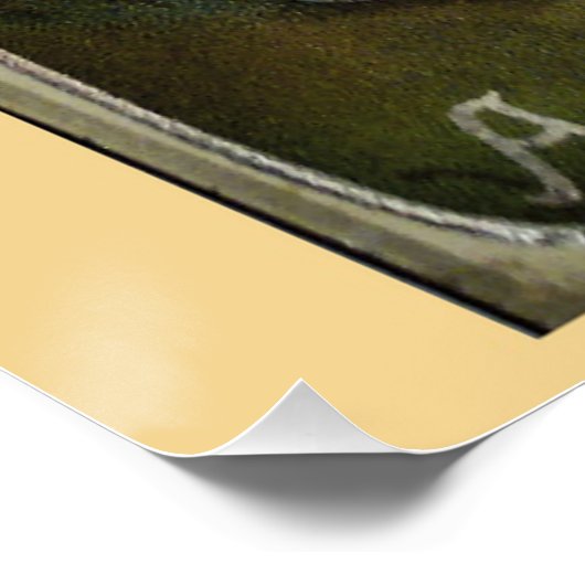 Vintag Halloween Poster (Ecke)