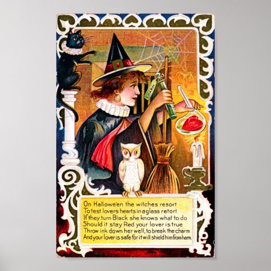 Vintag Halloween Poster (Vorne)