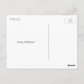 Vintag Halloween Postkarte (Rückseite)