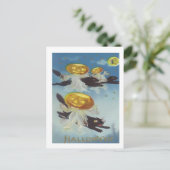 Vintag Halloween Postkarte (Stehend Vorderseite)