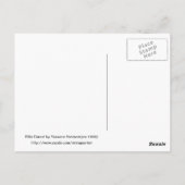 Vintag Halloween Postkarte (Rückseite)