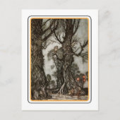 Vintag Halloween Postkarte (Vorderseite)