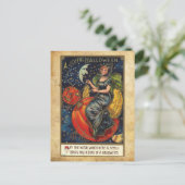 Vintag Halloween Postkarte (Stehend Vorderseite)