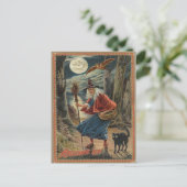 Vintag Halloween Postkarte (Stehend Vorderseite)