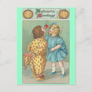 Vintag Halloween Postkarte