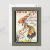 Vintag Halloween Postkarte (Vorne/Hinten)