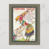 Vintag Halloween Postkarte (Vorderseite)