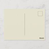 Vintag Halloween Postkarte (Rückseite)